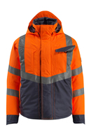 MASCOT 15535-231-14010 Winter Jacket Jacke Navy, Orange