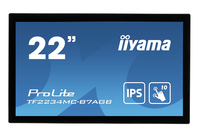 iiyama ProLite TF2234MC-B7AGB computer monitor 54,6 cm (21.5") 1920 x 1080 Pixels Full HD LED Touchscreen Multi-gebruiker Zwart