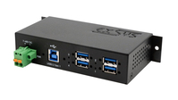 EXSYS EX-1185HMVS-2 hub de interfaz USB 3.2 Gen 1 (3.1 Gen 1) Type-B 5000 Mbit/s Negro