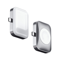 Satechi ST-UC2WCDM Ladegerät für Mobilgeräte Kopfhörer, Smartwatch Silber, Weiß USB Kabelloses Aufladen Drinnen