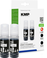 KMP E195 inktcartridge 2 stuk(s) Compatibel Zwart