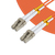 Microconnect FIB4400005 InfiniBand/fibre optic cable 0,5 M LC OM1 Narancssárga