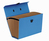 Fellowes 9352201 pudełko do przechowywania dokumentów Papier Niebieski