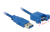 DeLOCK USB 3.0 A, 1m USB-kabel USB 3.2 Gen 1 (3.1 Gen 1) USB A Blauw