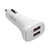 Tripp Lite U280-C02-S2 Dual-Port USB Car Charger for Tablets and Cell Phones, 5V 4.8A (24W)