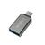 LogiLink AU0042 csatlakozó átlakító USB 3.1 type-C USB 3.0 Ezüst