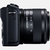 Canon EOS M200 + EF15-45MM F/3.5-6.3 IS STM MILC 24,1 MP CMOS 6000 x 4000 Pixeles Negro