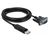 DeLOCK 66283 Serien-Kabel Schwarz 1,8 m RS-485 USB Typ-A