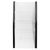 Helit H6270159 Präsentationsfläche Wand-montiert Schwarz, Transparent