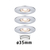 Paulmann 943.03 Recessed lighting spot Chrome Non-changeable bulb(s) LED 4 W