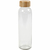 Creativ Company 558770 Trinkflasche Tägliche Nutzung 500 ml Glas Transparent, Holz