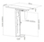 Equip CPU Under Desk Mount Bracket