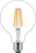 Philips Filament-Lampe transparent 60W G95 E27