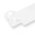 Detailbild 1 - Kandinsky Handgelenksbänder PVC unbedruckt weiß