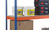 GR, Weitspannregal Z1 mit Spanplatten, 2438 x 1536 x 926 mm, blau/orange/verzinkt, 4 Ebenen, Fachlast 640 kg, Feldlast 2.800 kg