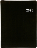 BIELLA Agenda Technikus 4 Wire-O 2025 834141020025 1T/1S schwarz ML 10.1x14.2cm