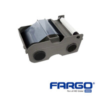 Anwendungsbild - Fargo DTC400 Farbband Silber (500)