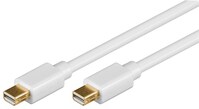 Mini DisplayPort Kabel 1,0 Meter, weiß
