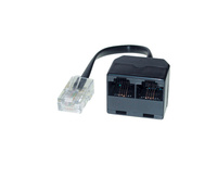 ISDN 2-fach Verteiler ohne Endwiderstand, 0,15m