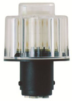LED-Lampe, Ba15d, 1.08 W, 24 V (DC), 24 V (AC), grün