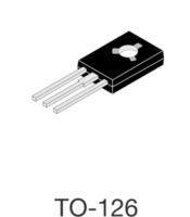 Bipolartransistor, PNP, 3 A, 45 V, THT, TO-126, BD132