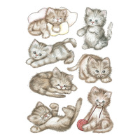Sticker Drolliges Kätzchen