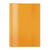 Heftumschlag, für Hefte A5, Polypropylen-Folie, 21 x 14,8 cm, orange transparent