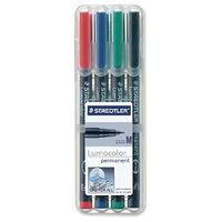 Permanent Pen 4 Colors Pack Of 4 Pieces