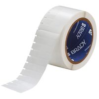 Thermal Transfer Printable Labels White, Transparent 9.53 mm x 45.72 mm THT-123-461-3, White, Acrylic, 3000 pc(s), White, Thermal Nastro per etichette