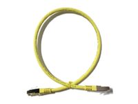 Cat.6A Platinum S/Ftp Patch Cable, Yellow, 0.5M, 250Pcs/Set