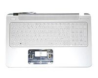 Top Cover & Keyboard (Arab) WHITE Einbau Tastatur