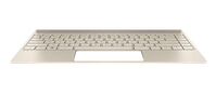 Top Cover Sgd W Kb Bl Dsc Gr 928502-041, Housing base + keyboard, German, Keyboard backlit, HP, Envy 13 Einbau Tastatur