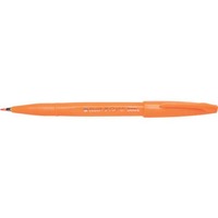 Faserschreiber Brush Sign Pen SES15, variabel, orange PENTEL SES15C-F