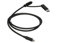 USB-C to USB-C/A Cable 5A