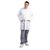 Whites Lab Coat in White with Pockets and Back Vent - Long Sleeves - S