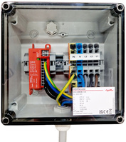 Überspannungsableiter Typ 2+3 DEHNcube im Gehäuse IP65 für Emob