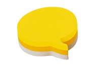 Post-it® Würfel 2007SP, 70 x 70 mm, gelb, ultragelb, weiß, 1 Würfel à 225 Blatt