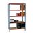 Boltless steel shelving with chipboard shelves - up to 200kg - 1200mm wide - Choice of four depths