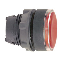 Frontelement für Leuchtdrucktaster ZB5, tastend, rot, Ø 22 mm