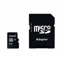 8GB microSDHC Philips CL10 + adapter (FM08MP45B)