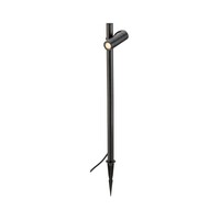 LED Outdoor Erdspießleuchte HELIA SLIM POLE SINGLE, 3000K, IP65, schwarz