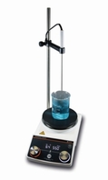Magnetic stirrer Hei-PLATE Mix n Heat Core+ LLG Premium Line incl. temperature sensor Pt1000 with holder support rod and