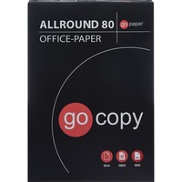 Kopierpapier go copy ALLROUND 80, DIN A4, 80 g/m², Pack: 500 Blatt