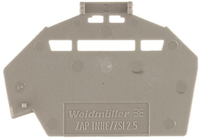 Weidmüller ZAP TNHE/ZSI2.5 Abschluss- Platte dbei 1,1mm 1610840000