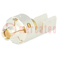 Connector: stekker; Han-Fast® Lock; met drukknop; recht; 4÷6mm2