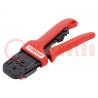 Tool: for crimping; terminals; 20AWG÷18AWG,24AWG÷22AWG
