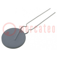 Bezpiecznik: termistor PTC; 490mA; ceramiczny; 5mm