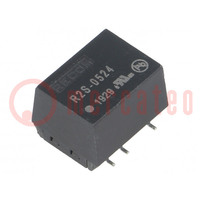 Omvormer: DC/DC; 2W; Uin: 4,5÷5,5V; Uuit: 24VDC; Iuit: 83mA; SMT; R2S