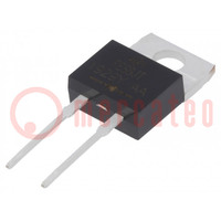 Diode: rectifying; THT; 600V; 8A; tube; Ifsm: 125A; TO220AC; Ir: 500uA