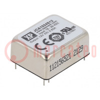 Convertitore: DC/DC; 10W; Ud'ingr: 18÷36V; Ud'usc: 12VDC; 1.0"x0.8"